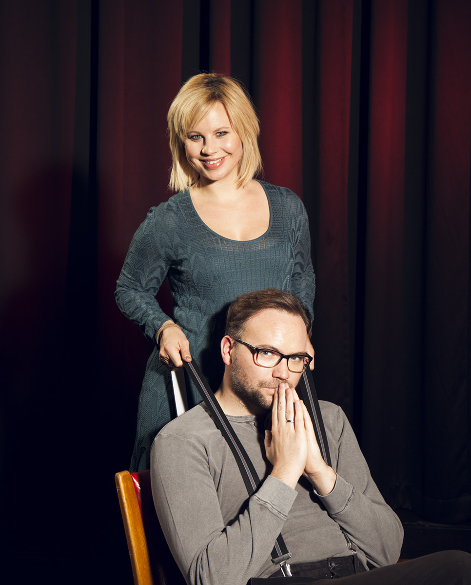 Kabarettist Thomas Stipsits und Schauspielerin Katharina Straßer